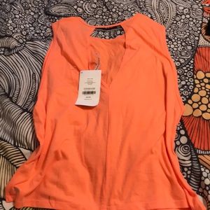 Fabletics coral tank (L) NWT